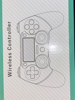 Wireless Game Controller - Mint Green & White